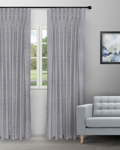 Cotton Bella - Smoke Custom Curtains