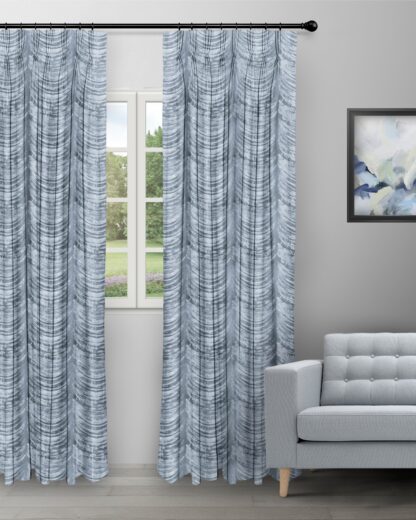 The Shining Wave - Mineral Custom Curtains