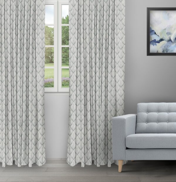 Cotton Husk - Mallard Ripple Fold Drapes
