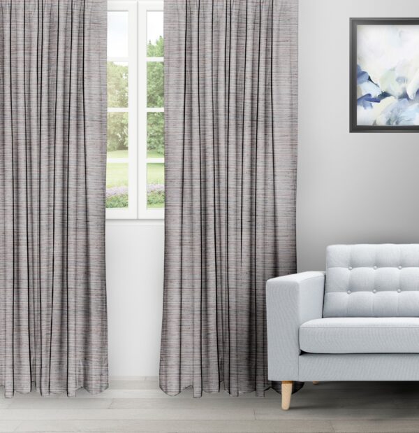 Farmland - Misty Rose Color Ripple Fold Drapes