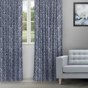 Floral Athena - Lake Ripple Fold Drapes