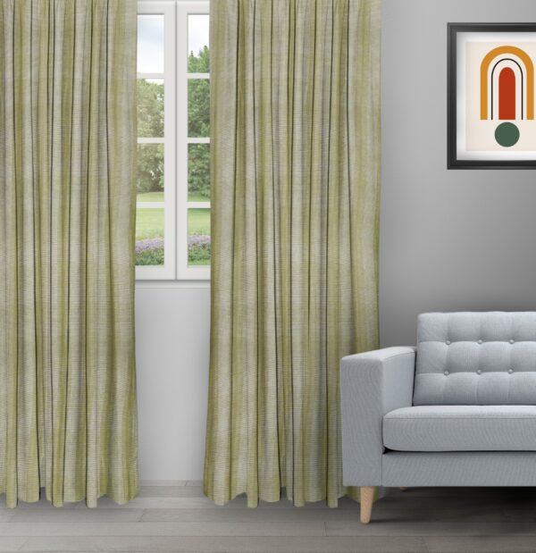 Java - Kiwi Ripple Fold Drapes