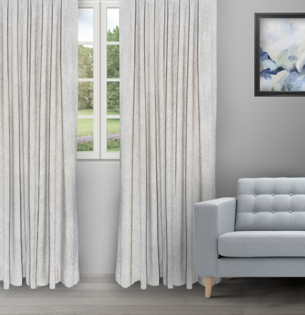 Only - Dove Ripple Fold Drapes