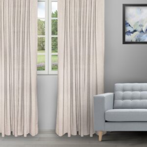 Opus - Beige Ripple Fold Drapes