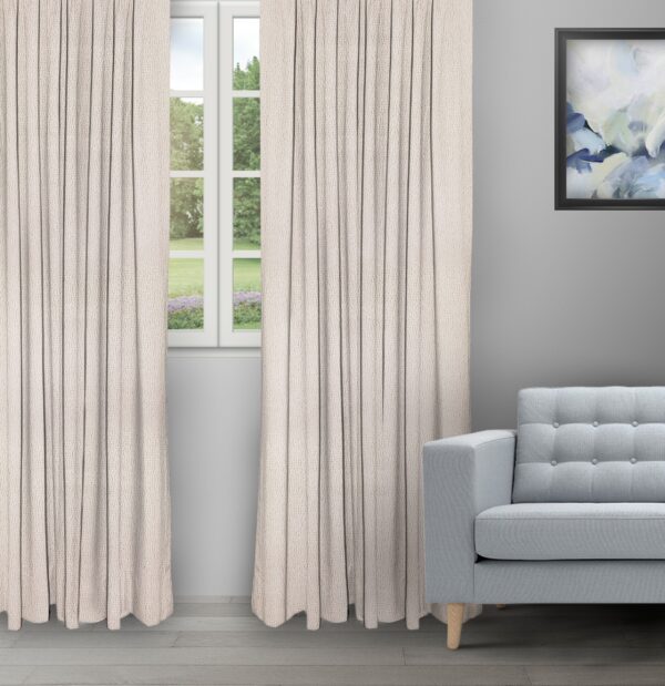 Opus - Beige Ripple Fold Drapes