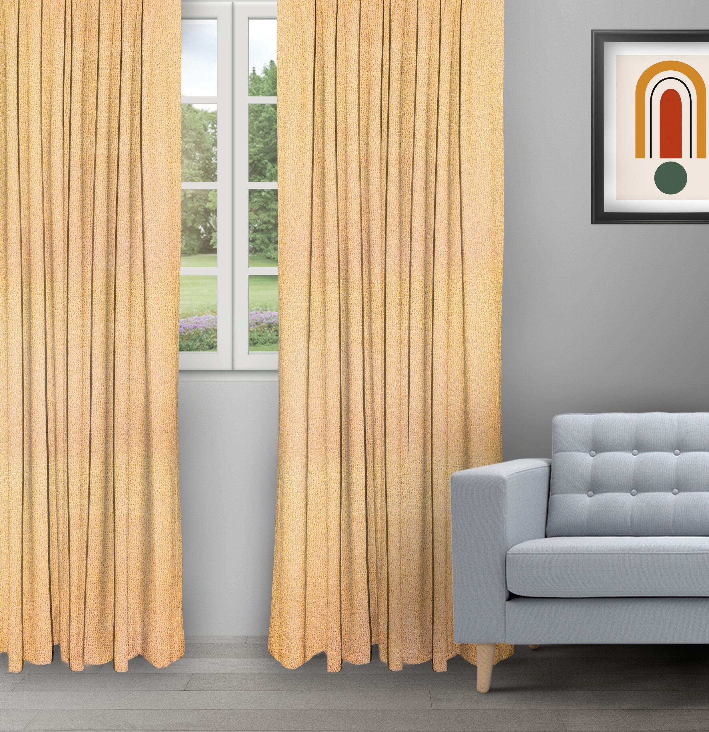 Opus - Desert Ripple Fold Drapes