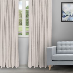 Orlando - Beige Ripple Fold Drapes