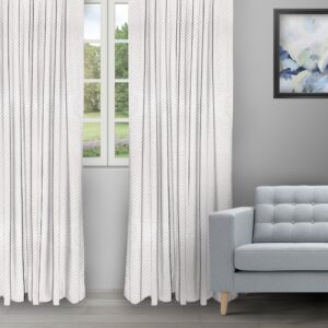 Orlando - White Ripple Fold Drapes