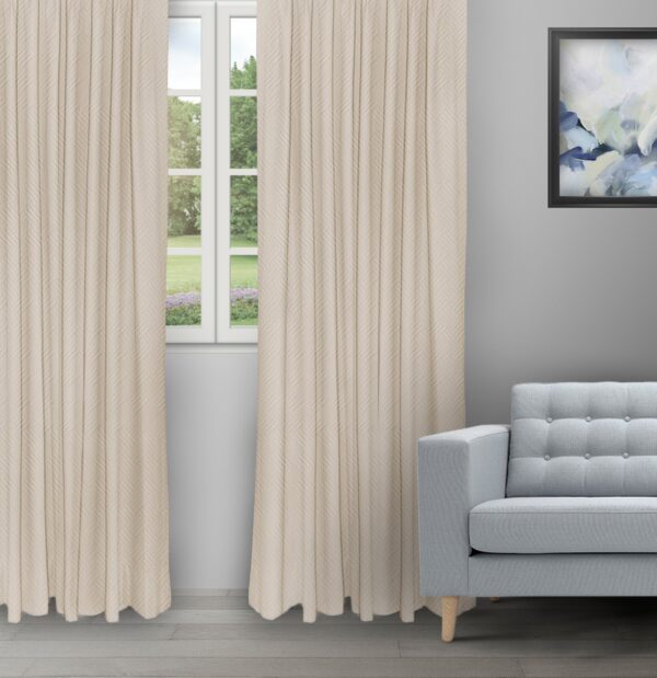 Sand Bubble - Dune Ripple Fold Drapes