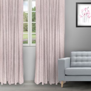 Sand Texture - Blush Ripple Fold Drapes