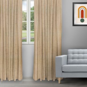 Sand Texture - Gold Ripple Fold Drapes