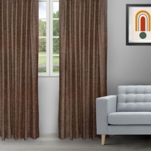 Somera - Cocoa Ripple Fold Drapes