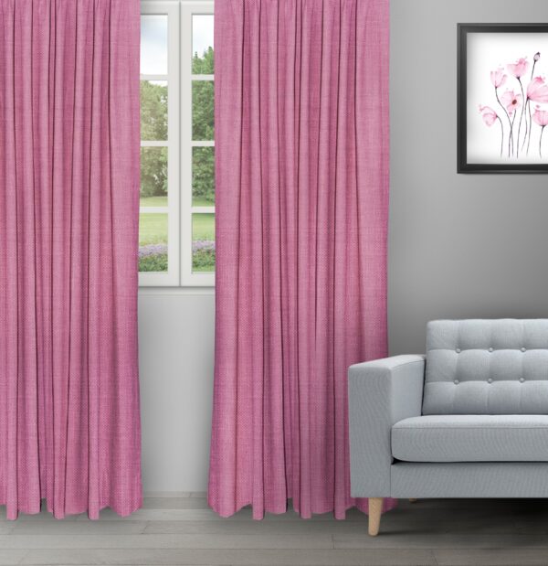 Somera - Petal Pink Ripple Fold Drapes