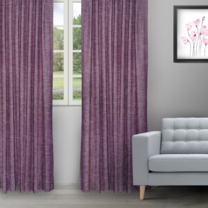 Somera - Plum Ripple Fold Drapes