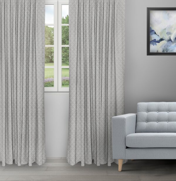 Sprint - Gray Ripple Fold Drapes