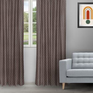 Sprint - Mocha Ripple Fold Drapes