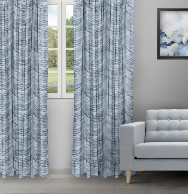 The Shining Wave - Mineral Ripple Fold Drapes