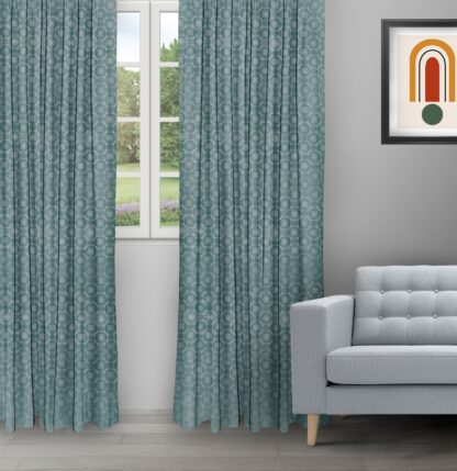 Curtains Ambrosia - Deep Sea Ripple Fold Drapes