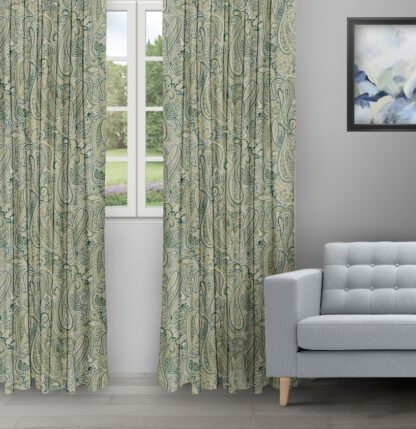 Meadow - Antique Ripple Fold Drapes