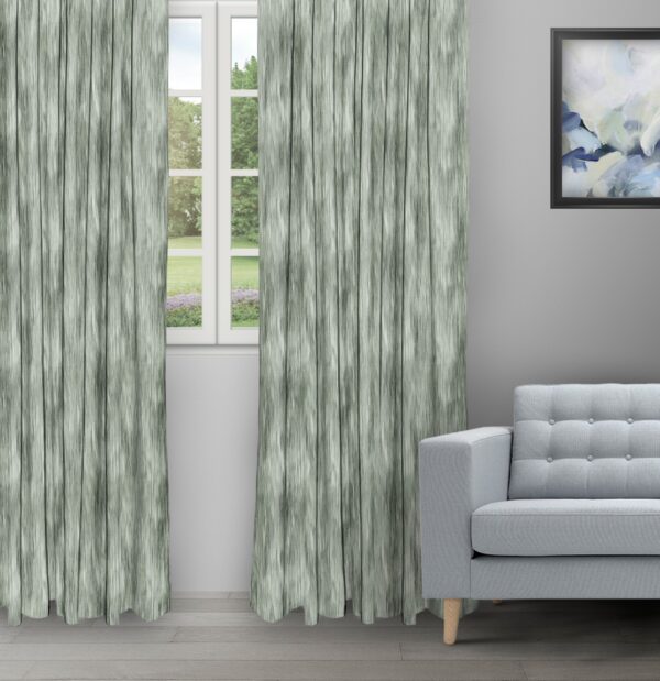 Ombre - Sage Ripple Fold Drapes