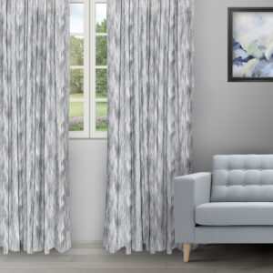 Ombre - Steel Ripple Fold Drapes