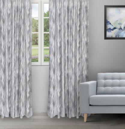 Ombre - Steel Ripple Fold Drapes