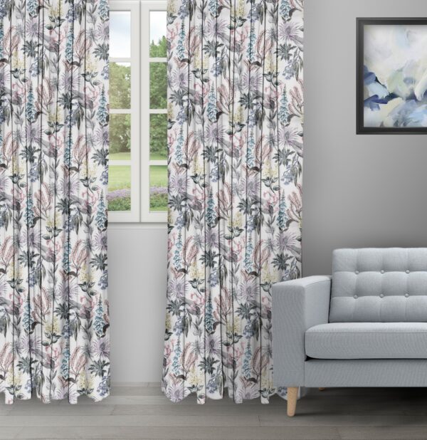 Serene Drapes - Berry Ripple Fold Drapes