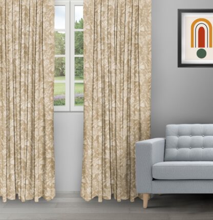 Serene Drapes - Butterscotch Ripple Fold Drapes