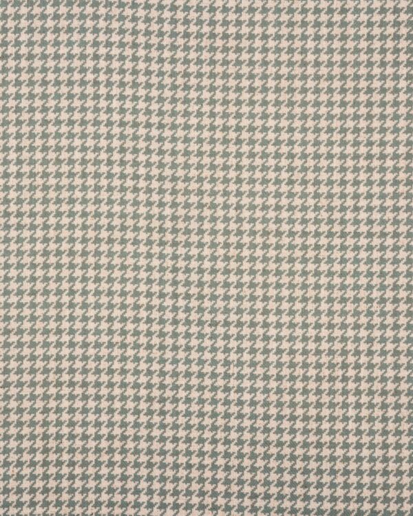Classic Houndstooth - Teal/ Green Custom Curtains - Image 2