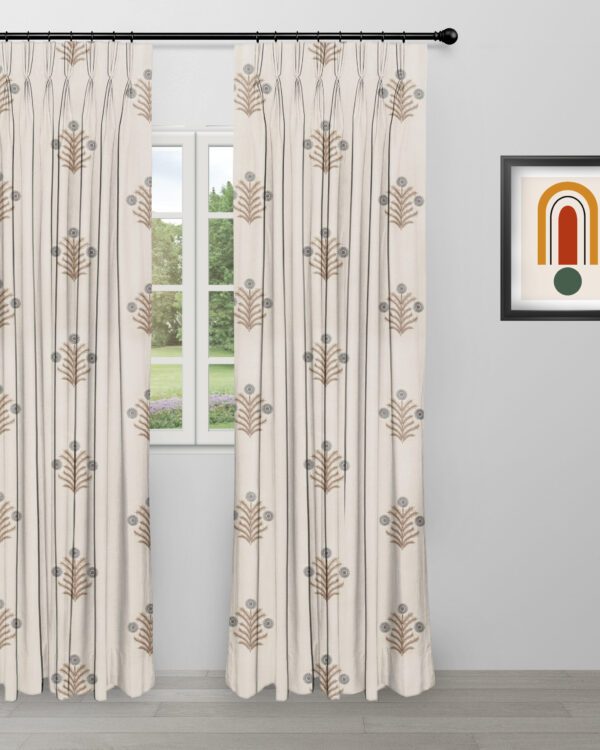 Embroidered Hailee - Blue Sky Custom Curtains - Image 4