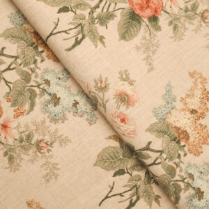 English Cottage - Orange Fabric Swatch