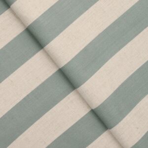 Vintage Linen Stripes - Sea Foam Fabric Swatch