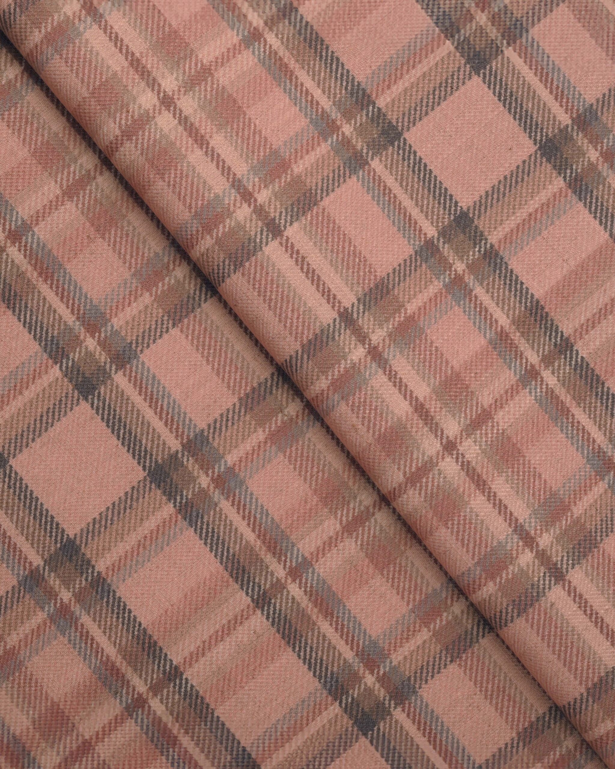 Farmhouse Plaid Check - Petal Custom Curtains