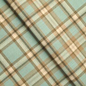 Farmhouse Plaid Check - Lake Custom Curtains