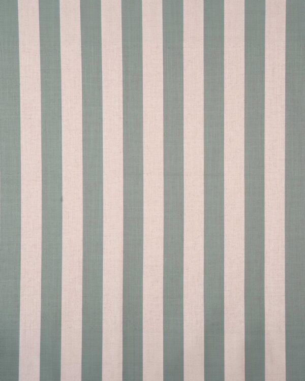 Vintage linen Stripes - Sea foam Custom Curtains - Image 2