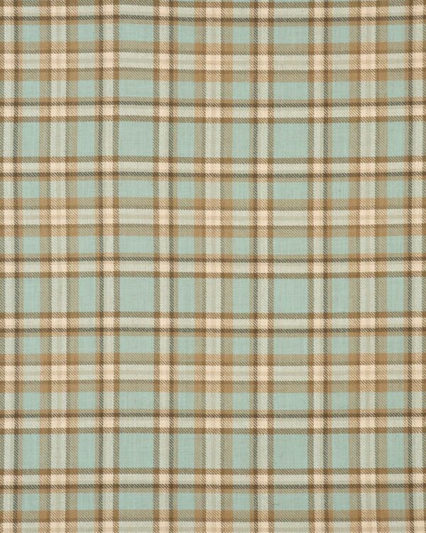 Farmhouse Plaid Check - Lake Custom Curtains - Image 3