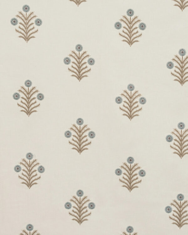 Embroidered Hailee - Blue Sky Custom Curtains - Image 2