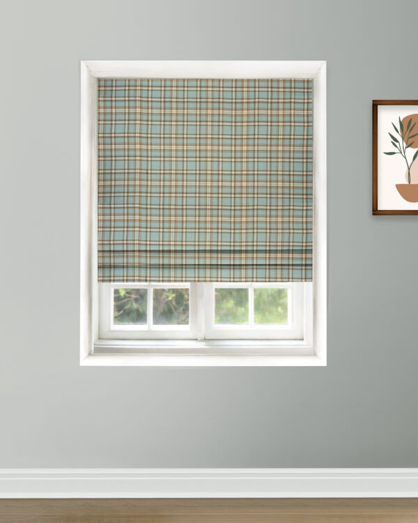 Farmhouse Plaid Check - Lake Roman Shades