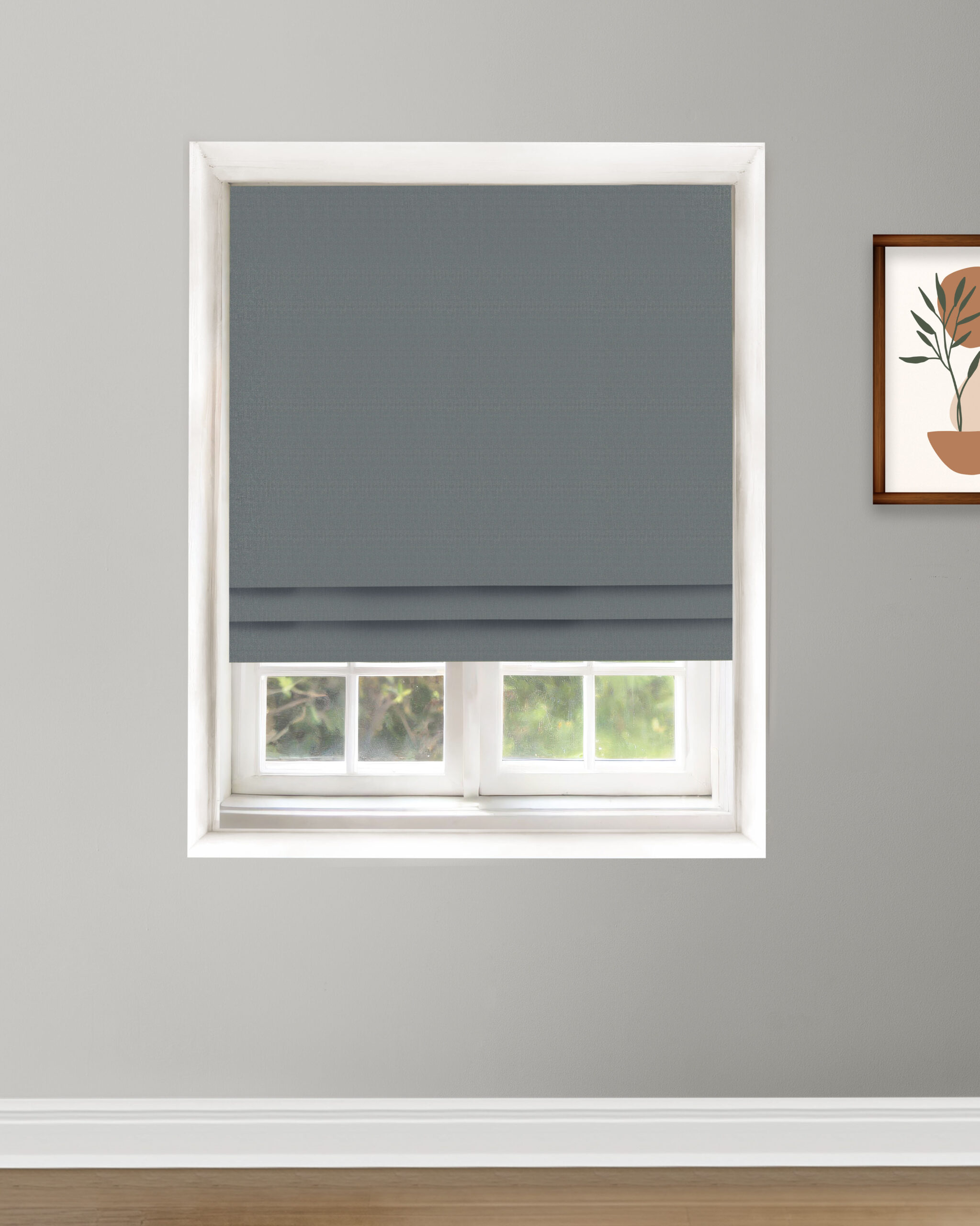 Herringbone Plains - Royal Roman Shades