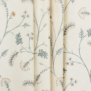 Embroidered Silvy - Dew Custom Curtains