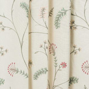 Embroidered Silvy - Bloom Custom Curtains