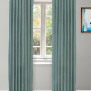 Herringbone Plains - Spa Custom Curtains