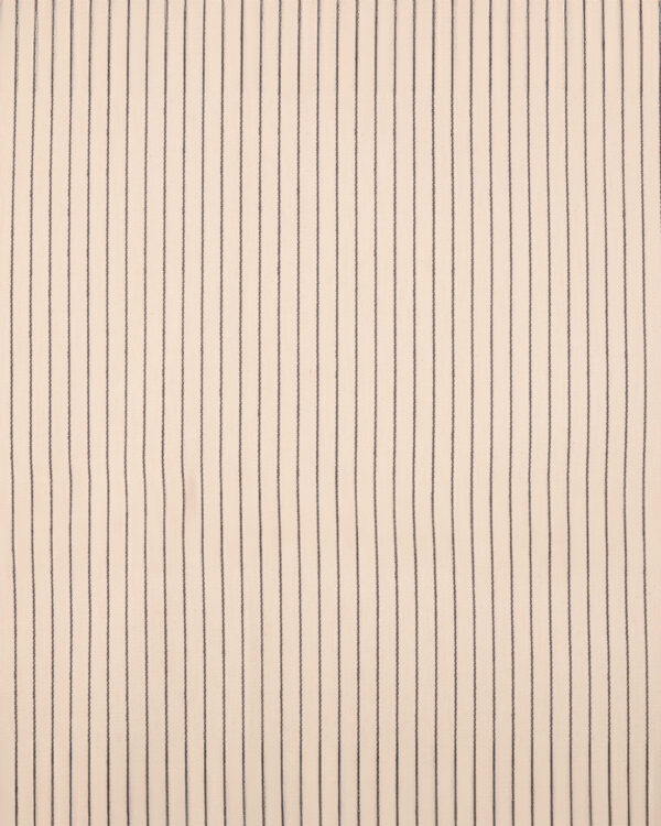 French Stripes - Graphite Custom Curtains - Image 2