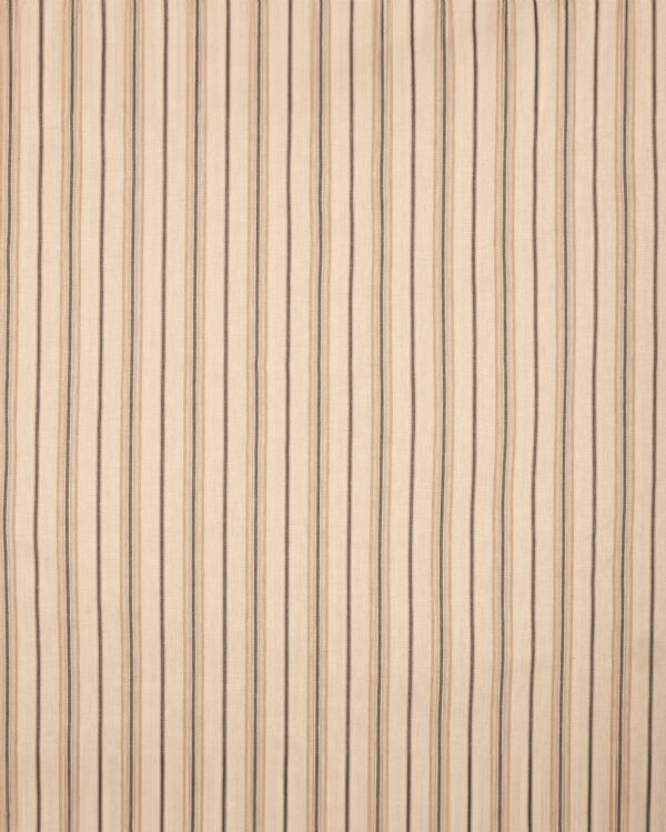 French Stripes - Stone Fabric Swatch - Image 2