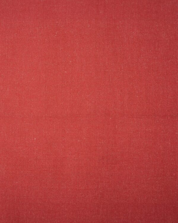 Herringbone Plains - Misty Red Custom Curtains - Image 2