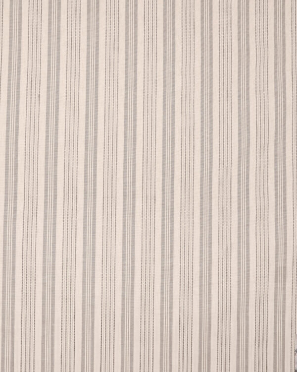 French Stripes - Smoke Custom Curtains - Image 2