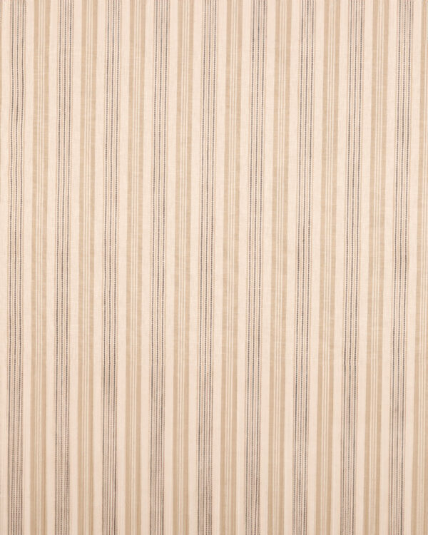 French Stripes - Taupe Roman Shades - Image 3
