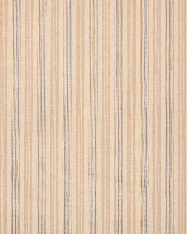 French Stripes - Sky Custom Curtains - Image 3