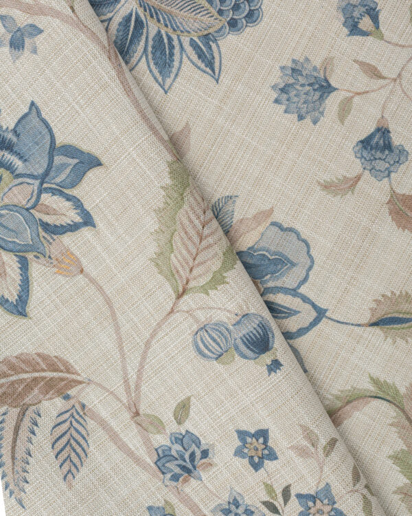 Blooming Spring - My Blue Ripple Fold Drapes - Image 4