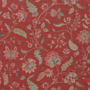 Blooming Spring - Red Apple  Fabric Swatch
